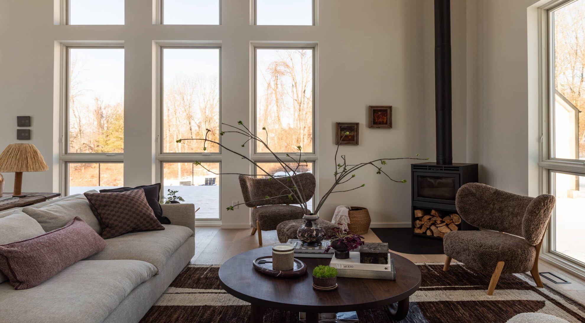 Hudson Valley New York Modern Mountain Escape Interior Design| Mimi & Hill
