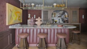 Prewar Manhattan apartment in New York, designed by Mimi & Hill interior designers with luxury kitchen and interior design styles.